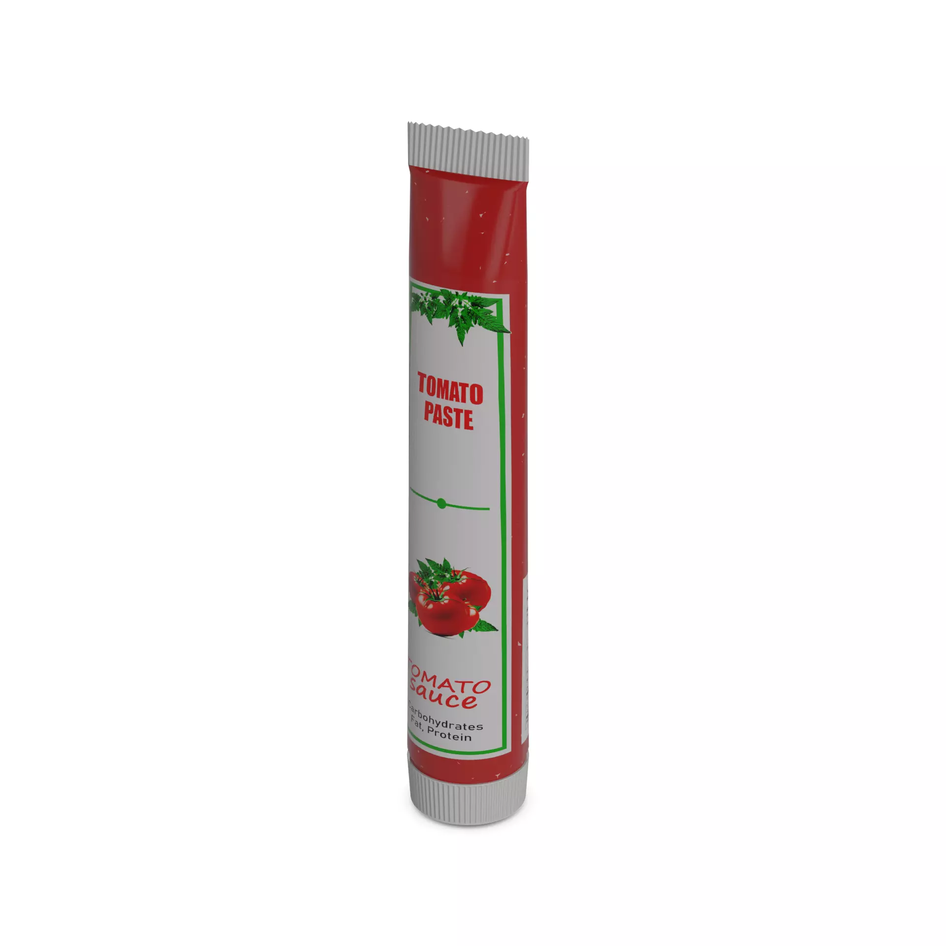 Tomato sauces and pastes Tomato Paste Low-poly 3D model