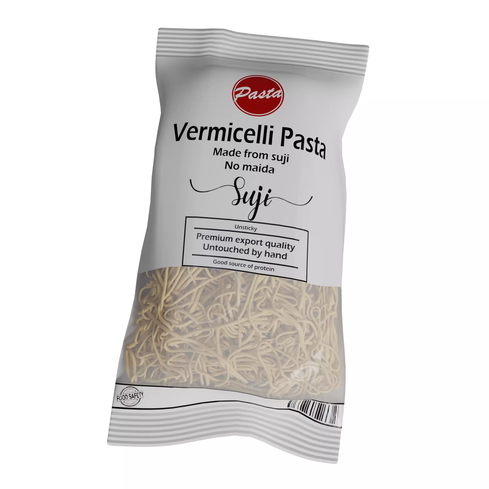 macaroni vermicelli shells and shapes Vermicelli Pasta 3D model