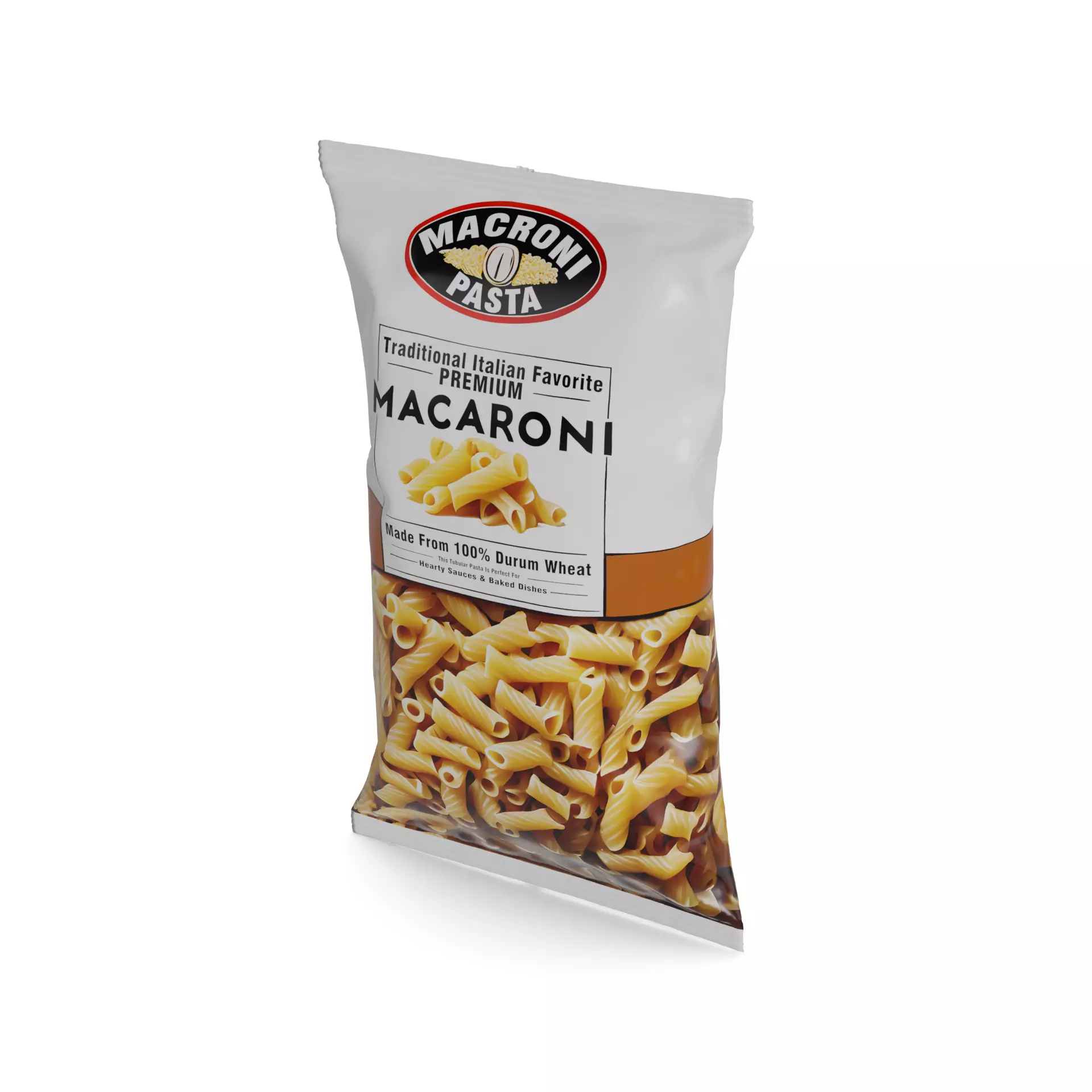 Penne fusilli macaroni vermicelli shells and shapes Maccheron... 3D model_0