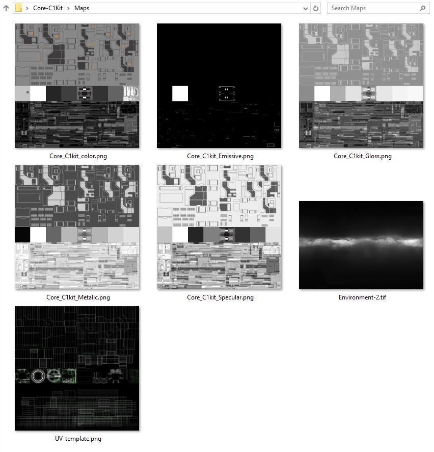 Core-C1 Kit extended edition 3D model_14