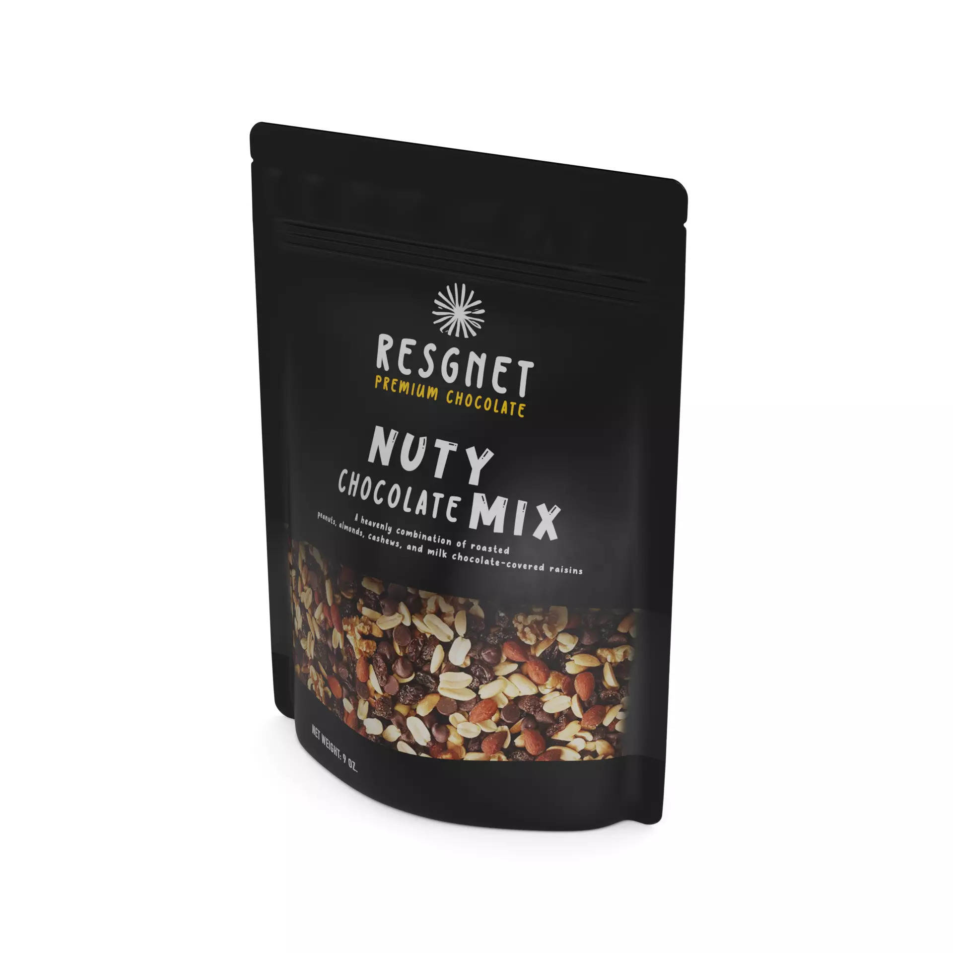 Mixtures of nuts dried fruits and berries Nutty Chocolate Mix 3D model_0