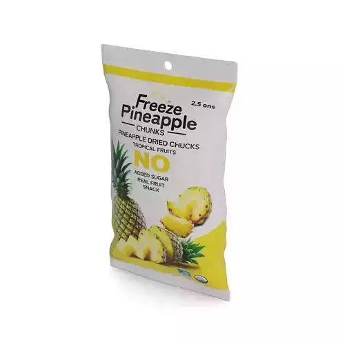 Freeze dried fruits vegetables and berries Freeze Dried Pineapple Chunks