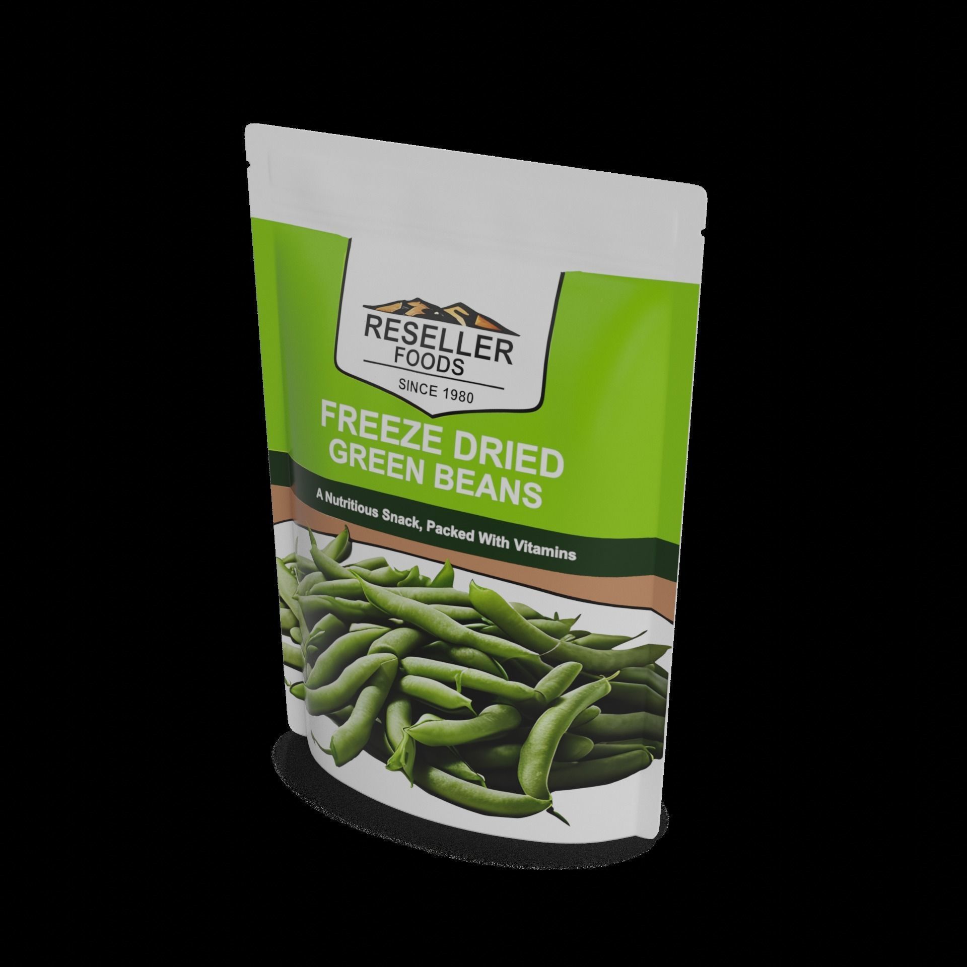 Freeze dried fruits vegetables and berries Freeze Dried Green... Low-poly 3D model_1
