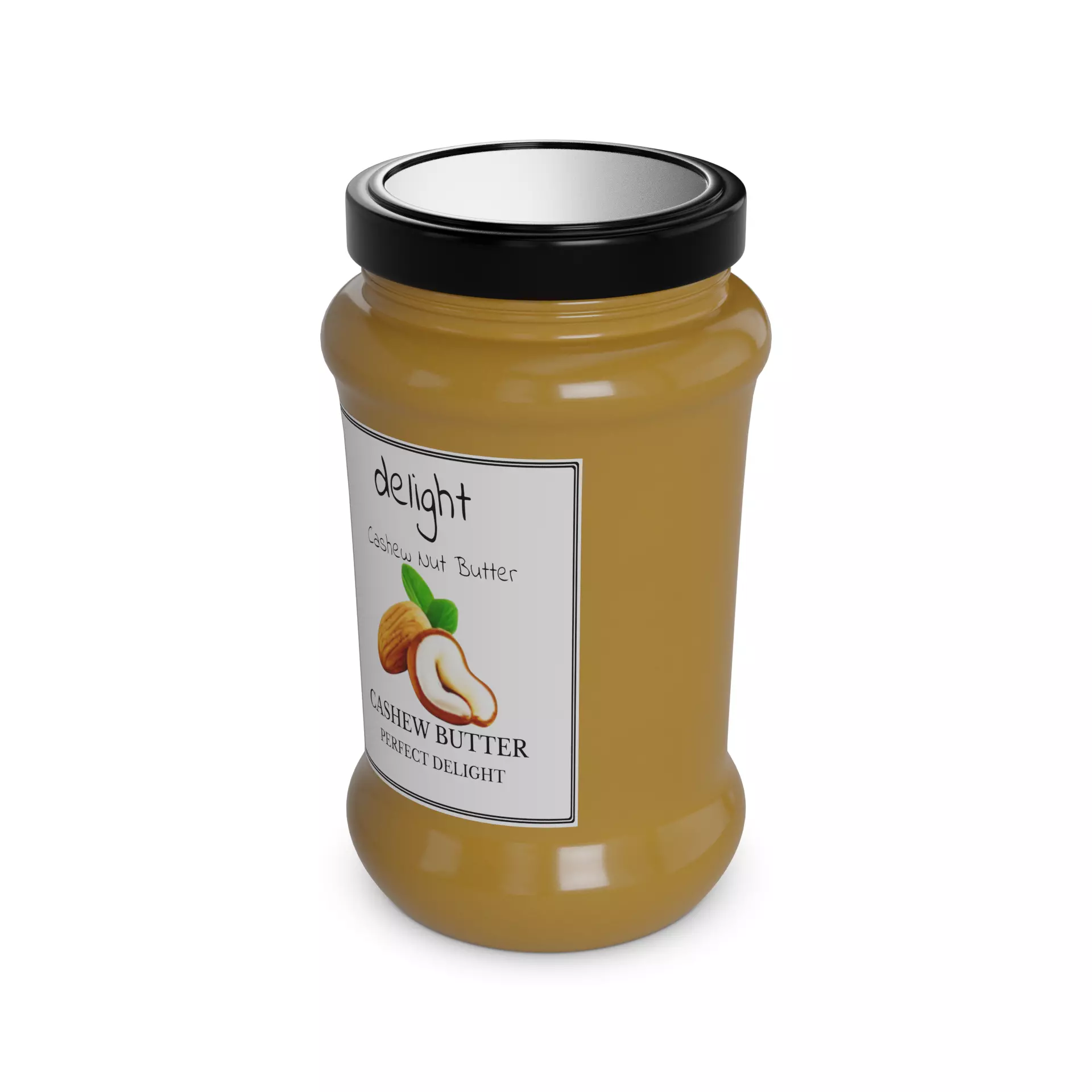 Cashew nuts and pistachios Cashew Nut Butter 3D model_0