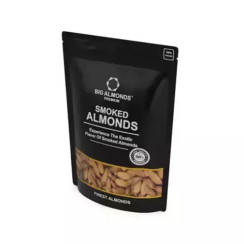 Almonds Almonds Low-poly 3D model