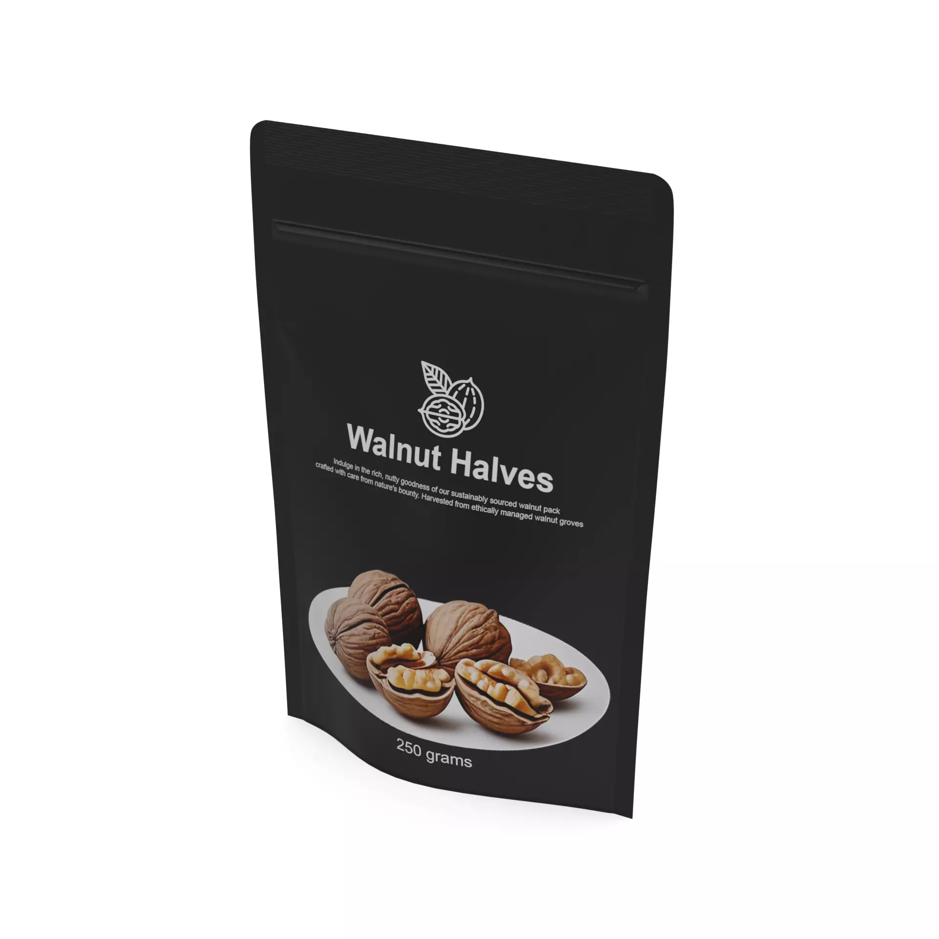 Other nuts Walnut Halves Low-poly 3D model_0