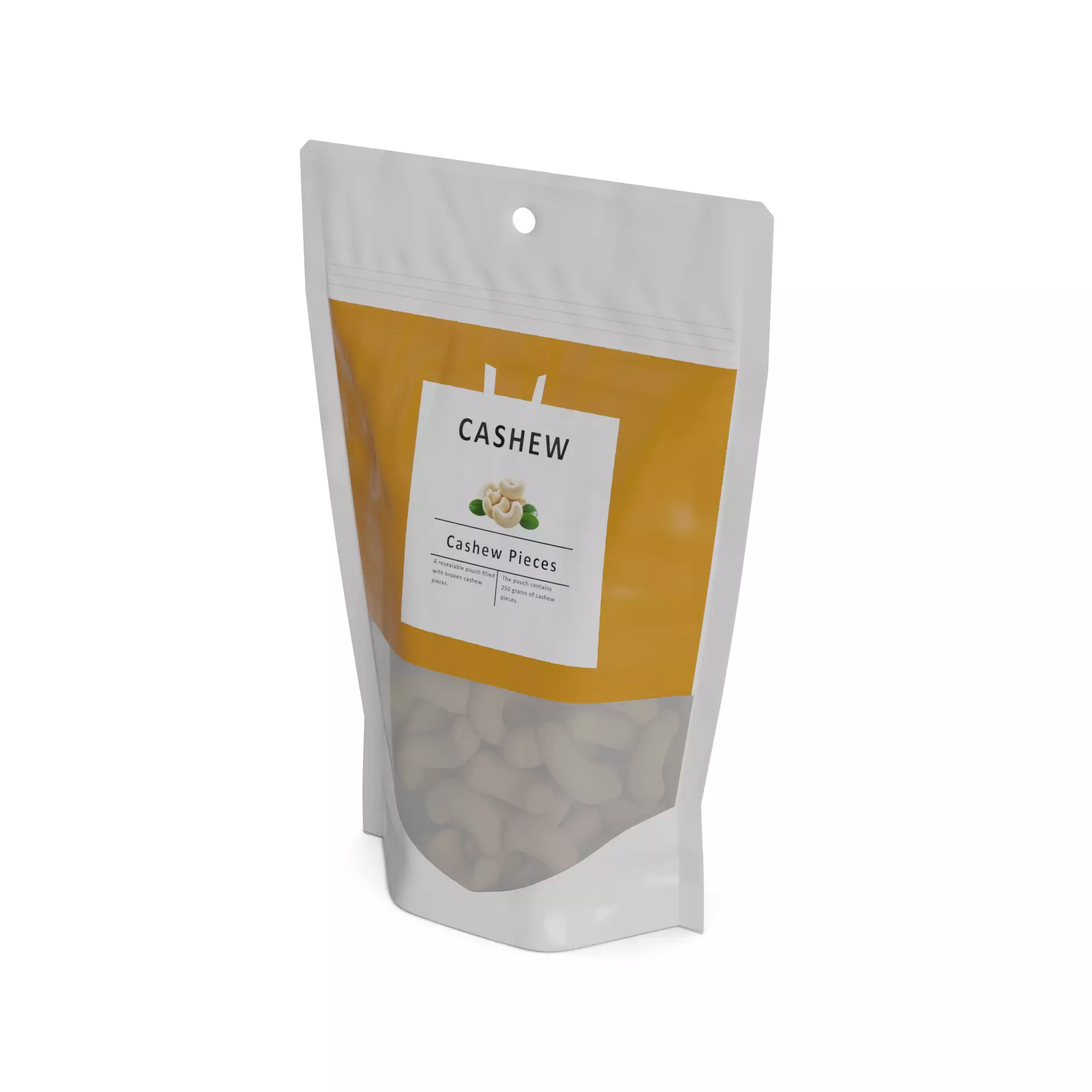 Other nuts Cashew Pieces 3D model_0