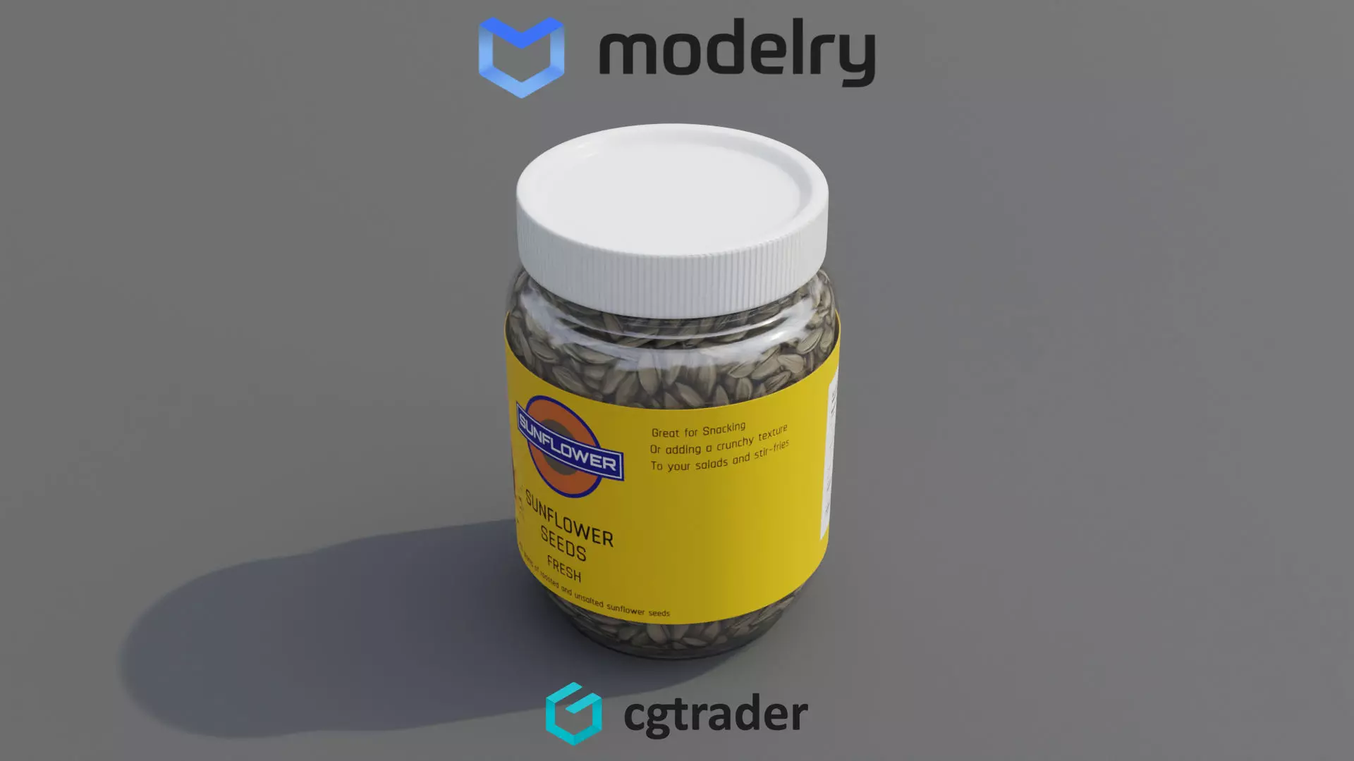Sunflower Seeds 3D model