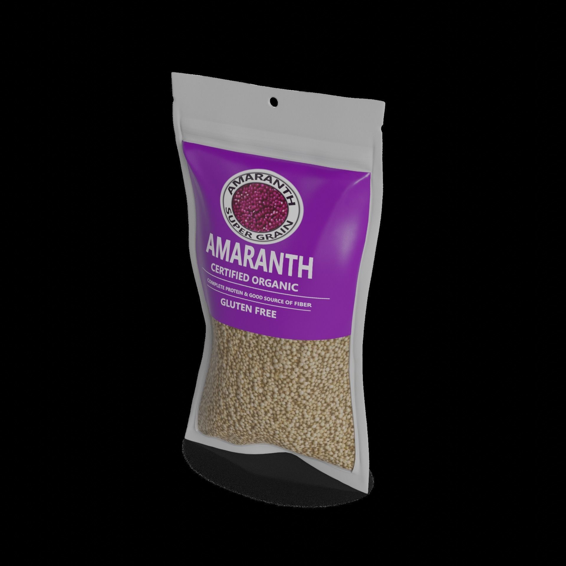 Other seeds Amaranth Low-poly 3D model_1