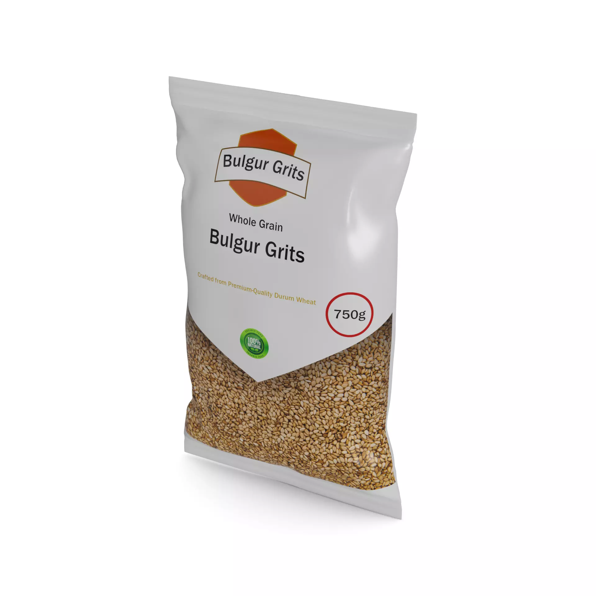 Couscous and bulgur grits Bulgur Grits 3D model_0