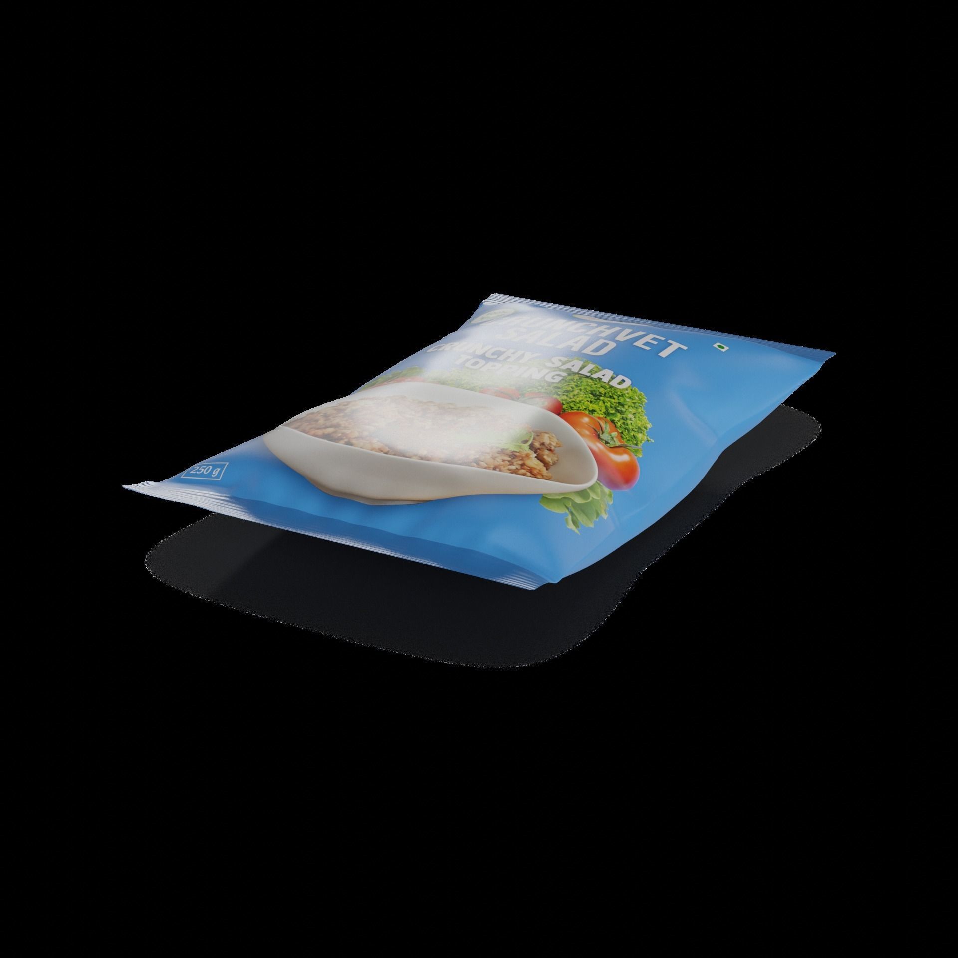 Buckwheat Buckwheat Groats for Salads Low-poly 3D model_1