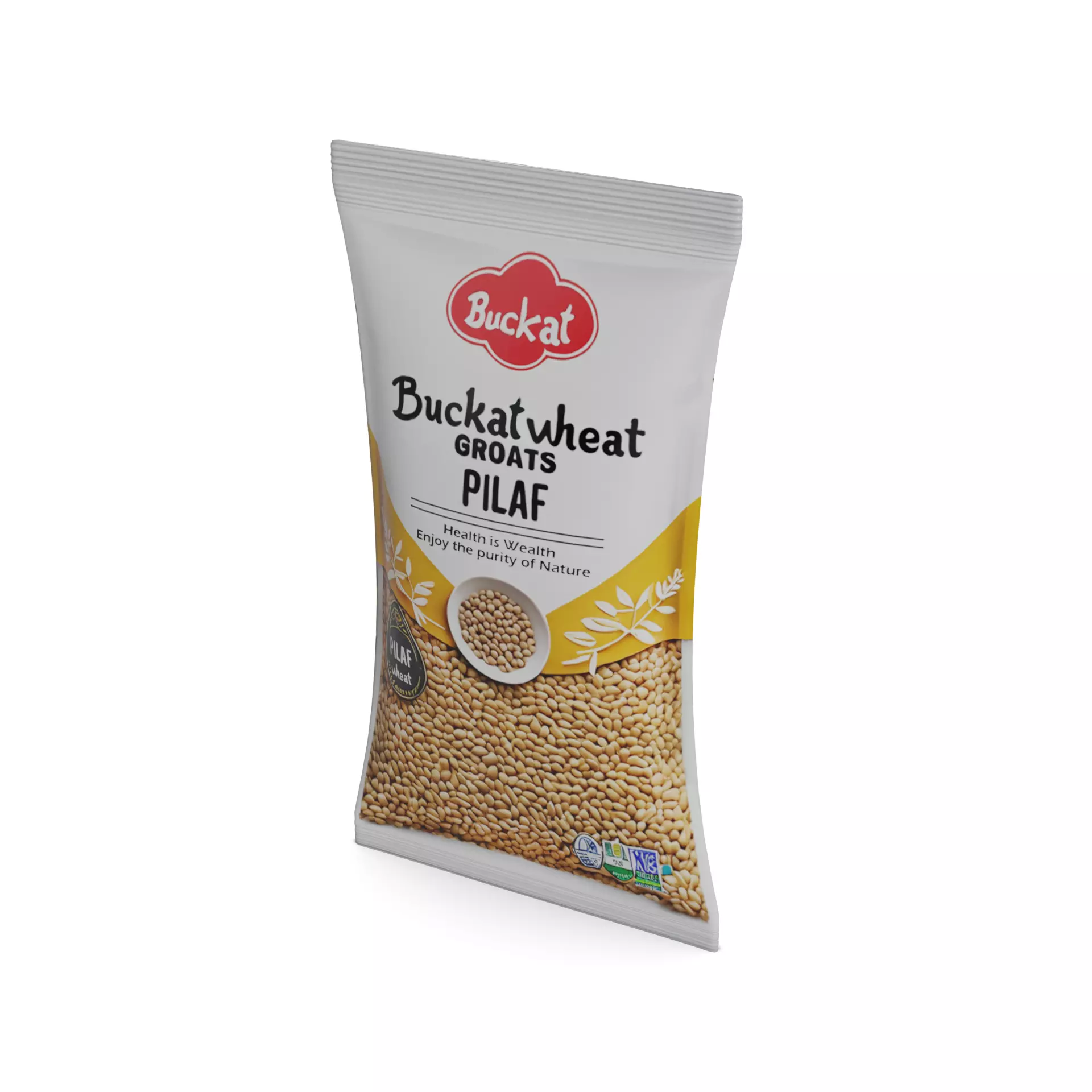 Buckwheat Buckwheat Groats for Pilaf Low-poly 3D model_0