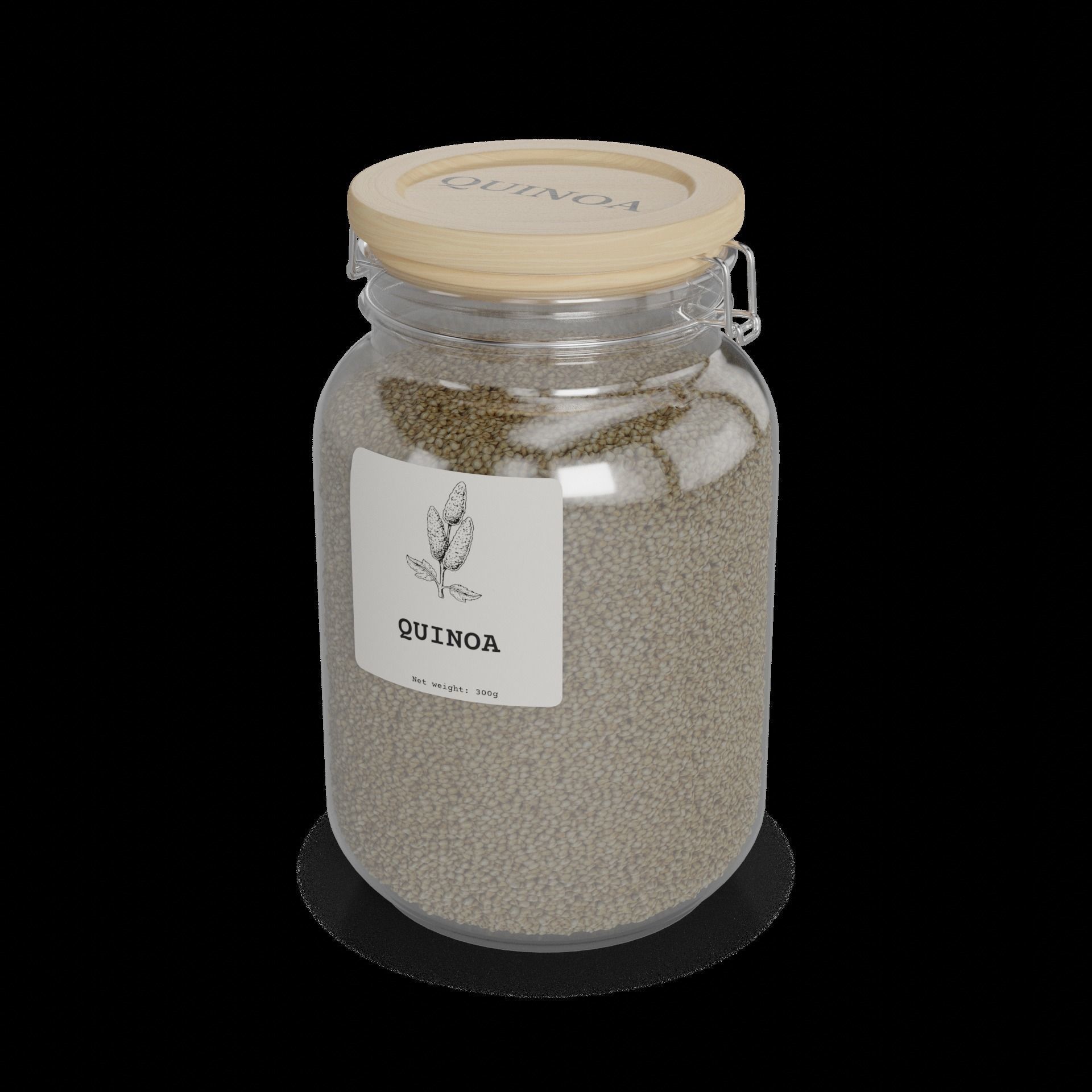 Quinoa Quinoa 3D model_1