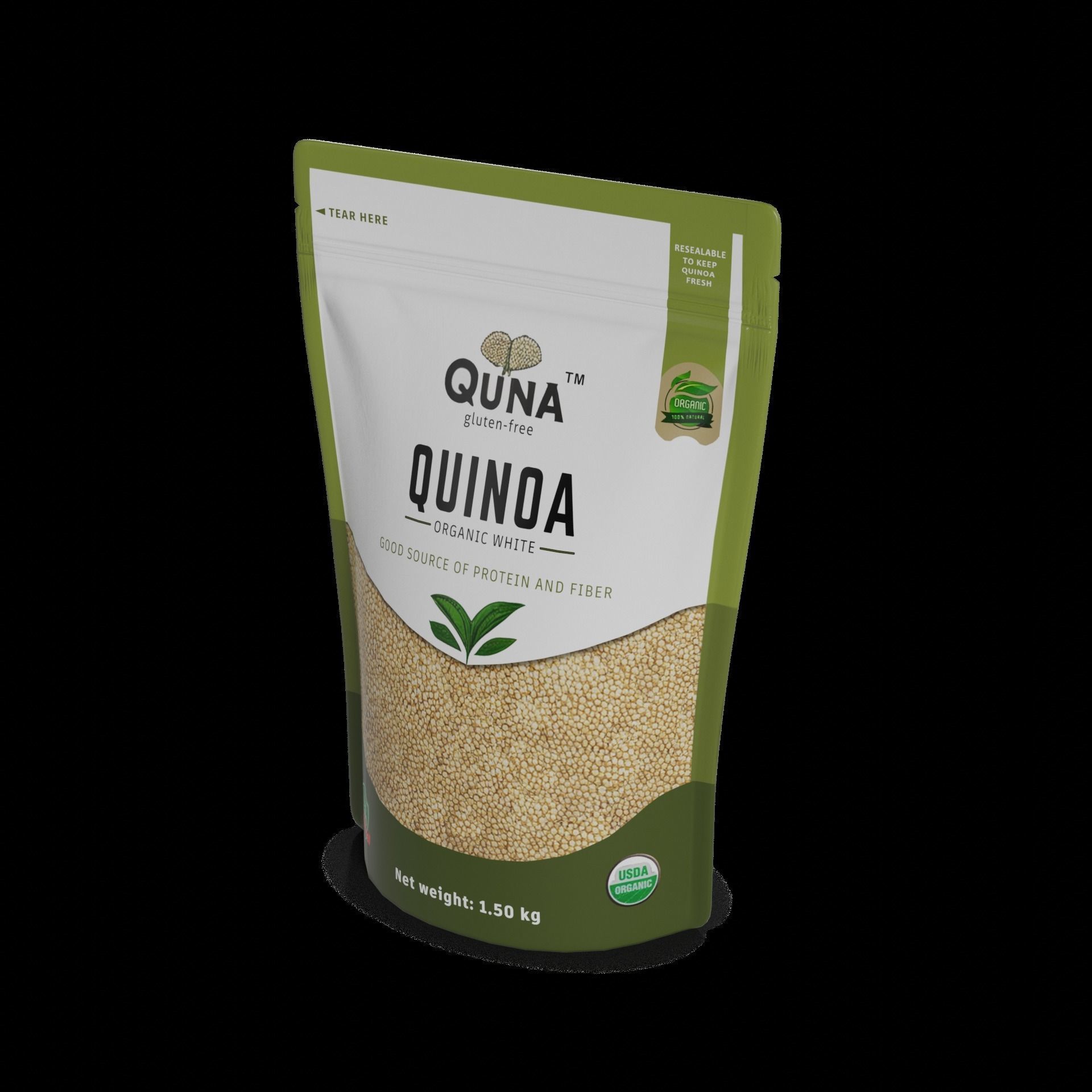 Quinoa Quinoa Low-poly 3D model_1