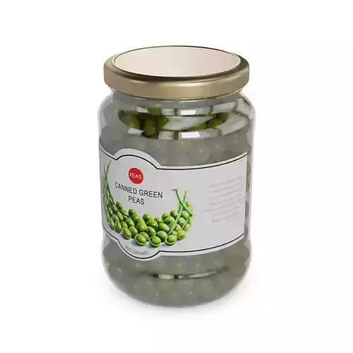 Canned peas Canned Peas 3D model