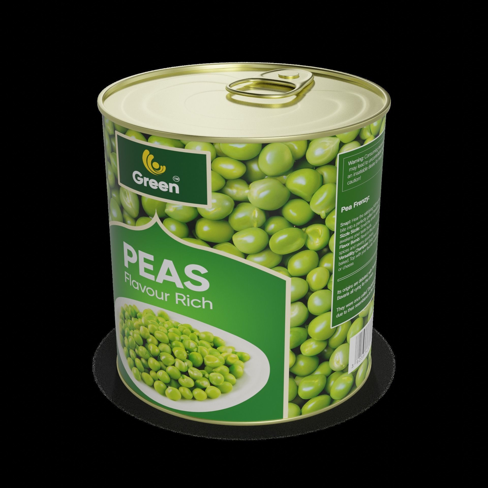 Canned peas Canned Peas 3D model_1