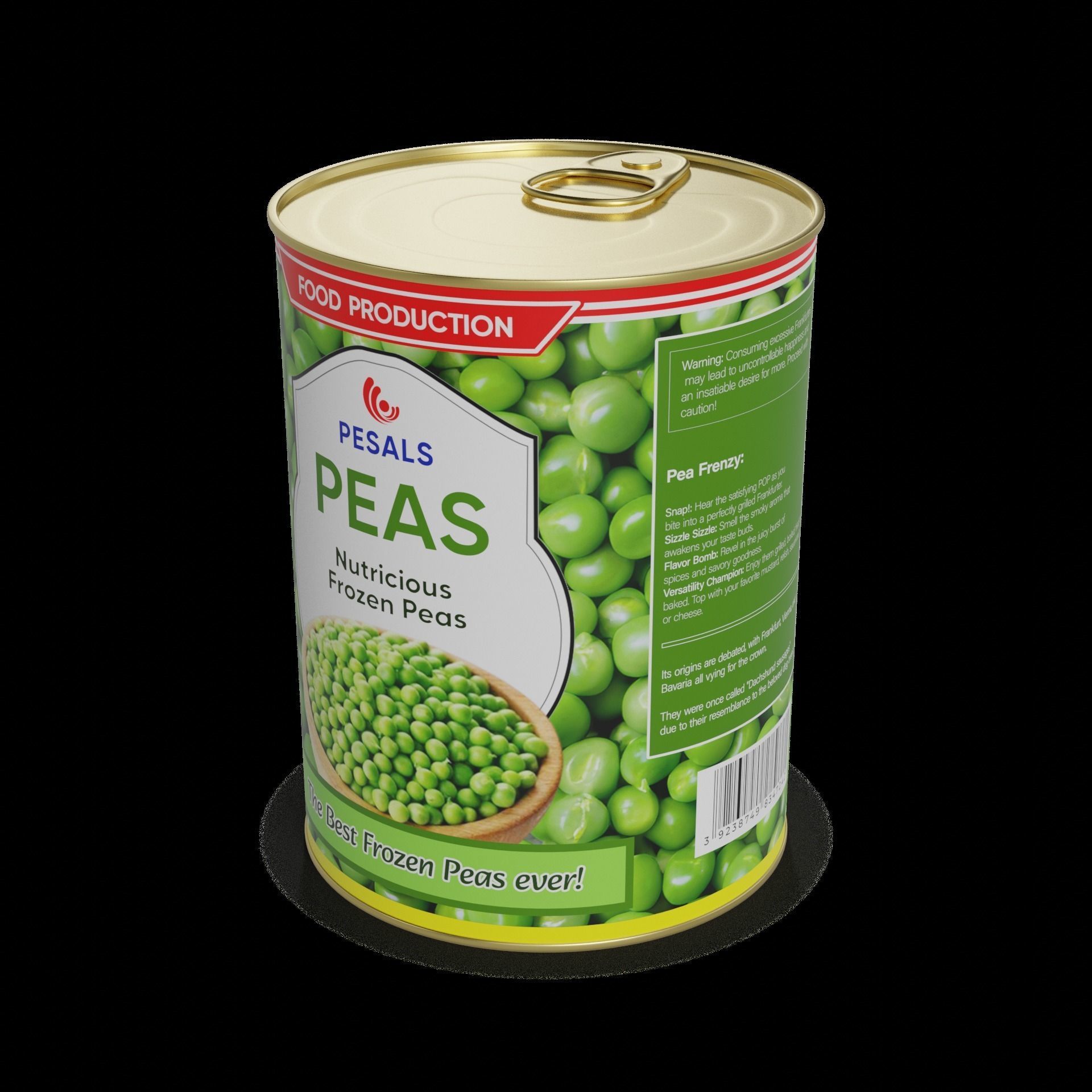 Canned peas Canned Peas 3D model_1