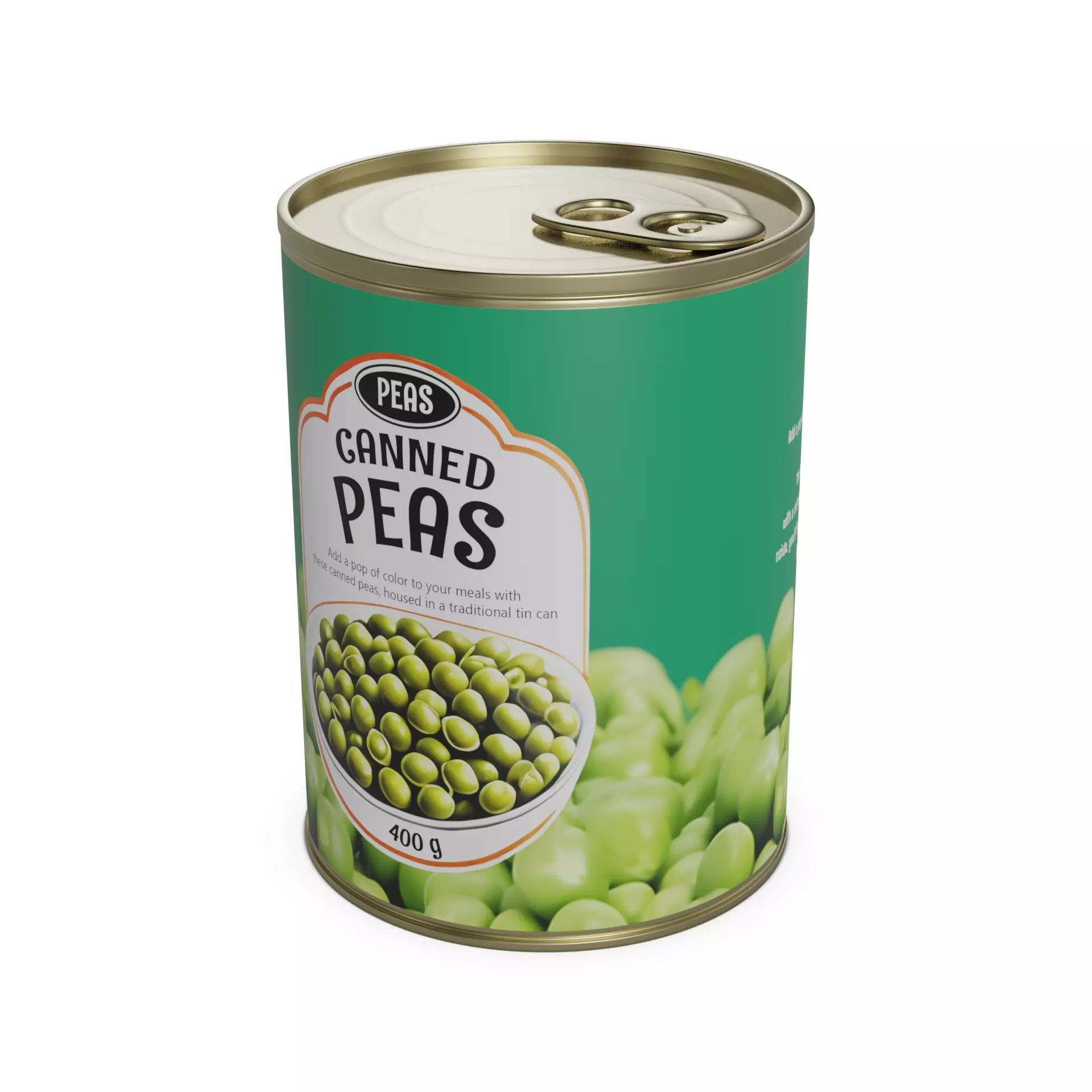 Canned peas Canned Peas 3D model