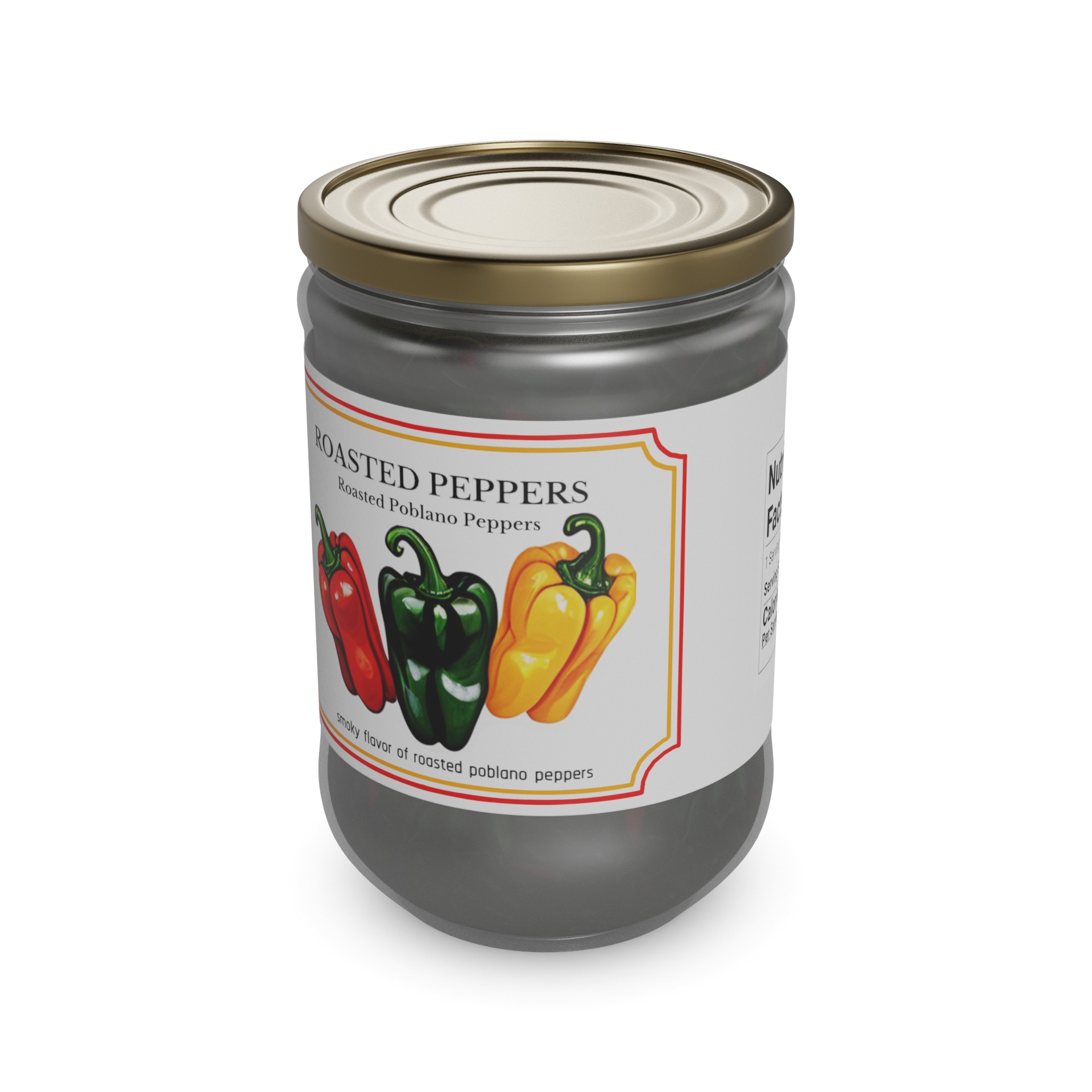 Canned Peppers 3D model_2