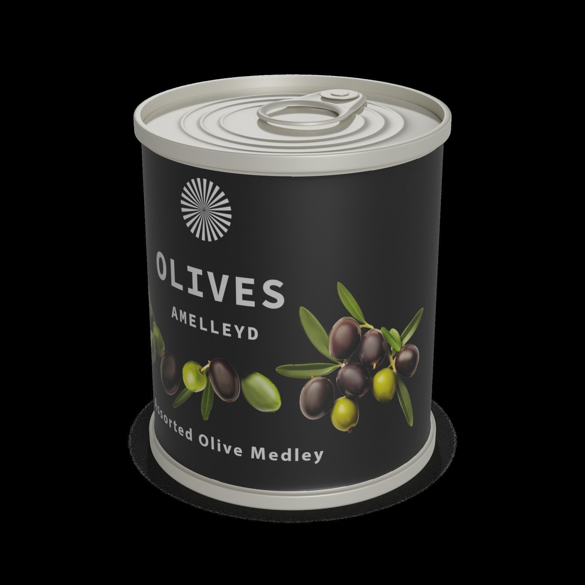 Canned olives Canned Olives 3D model_1