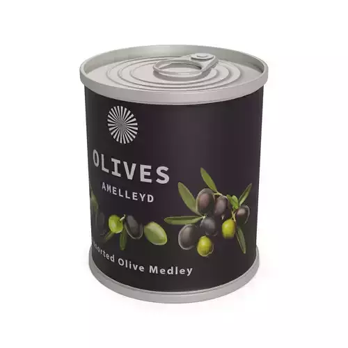 Canned olives Canned Olives 3D model