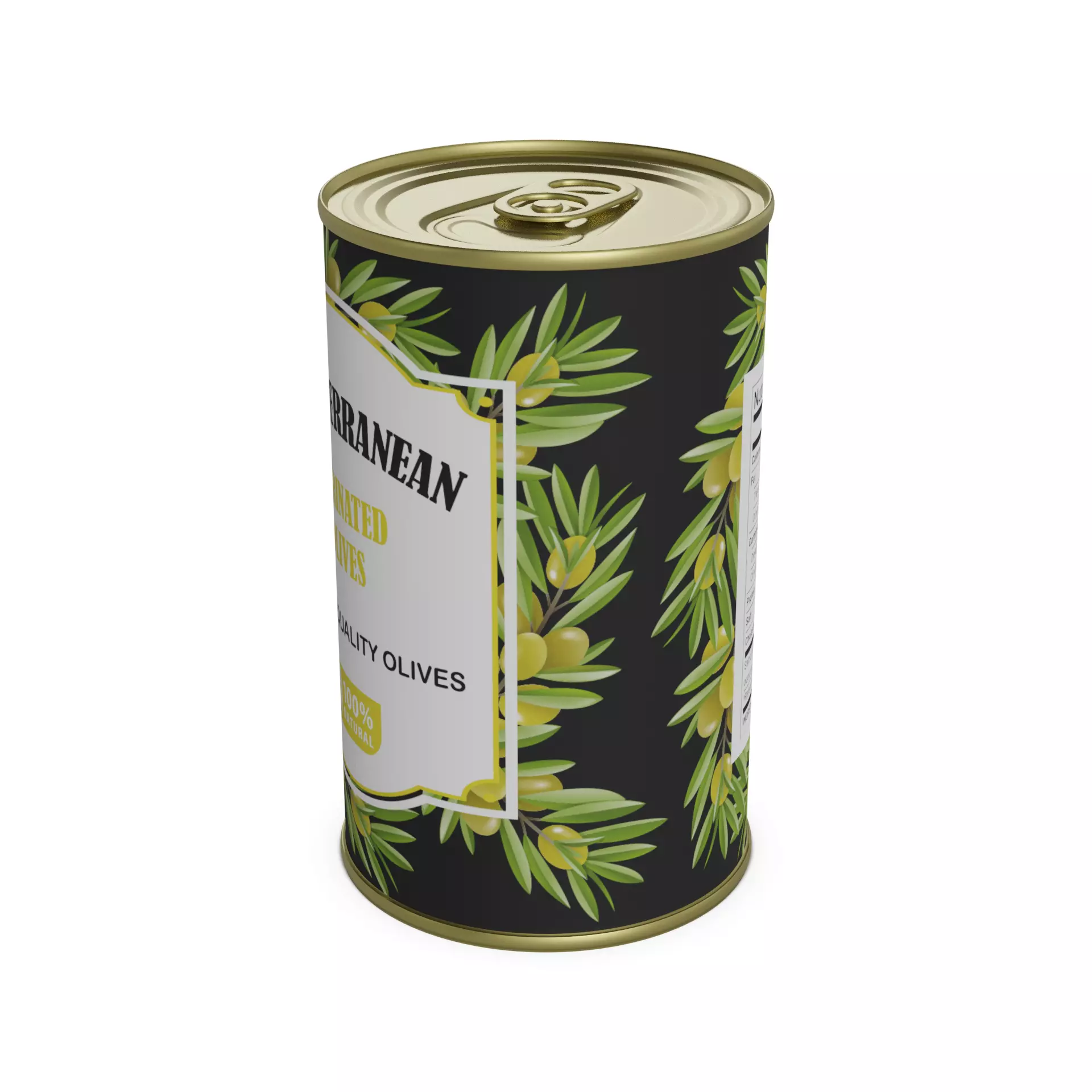 Canned olives Canned Olives 3D model