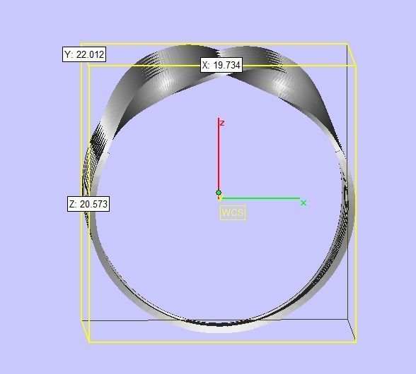 gold ring  3D print model_2