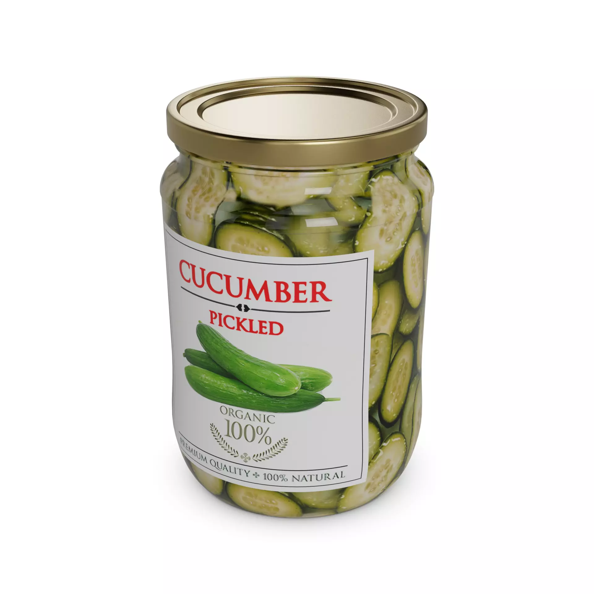Pickled cucumbers Pickled Cucumbers Low-poly 3D model