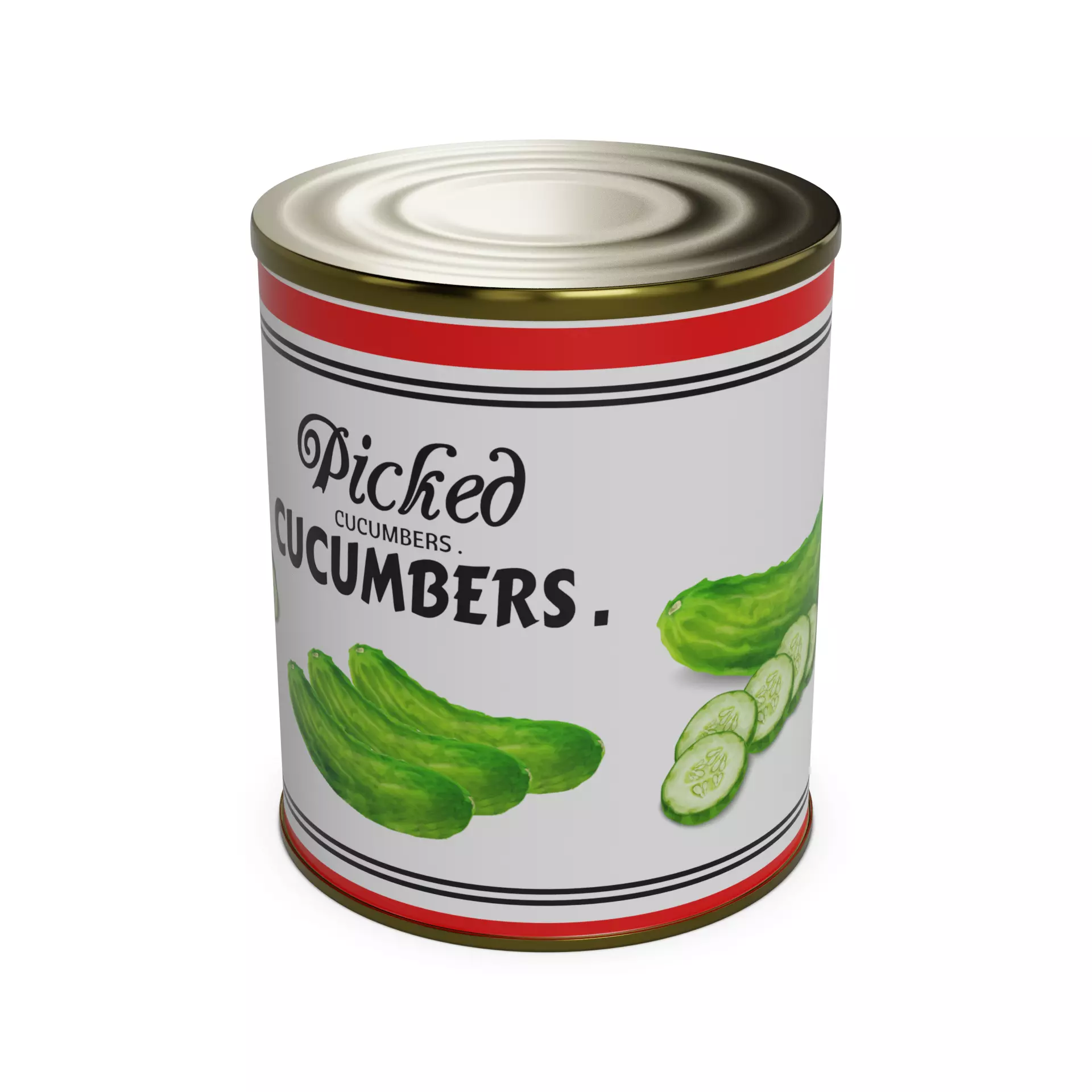 Pickled cucumbers Pickled Cucumbers Low-poly 3D model