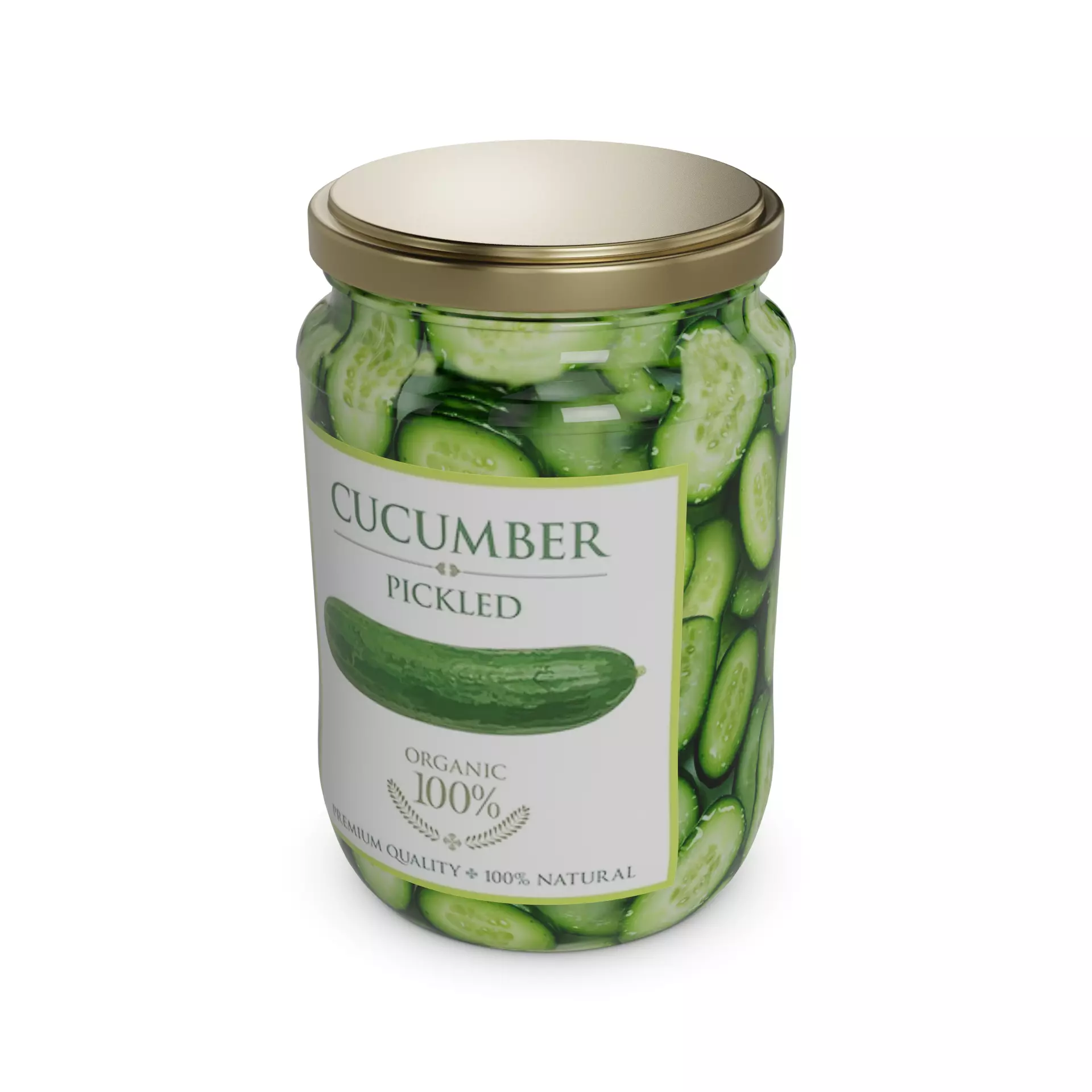 Pickled cucumbers Pickled Cucumbers Low-poly 3D model