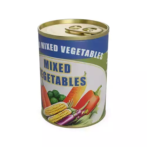 Canned fruits and vegetables Canned Mixed Vegetables