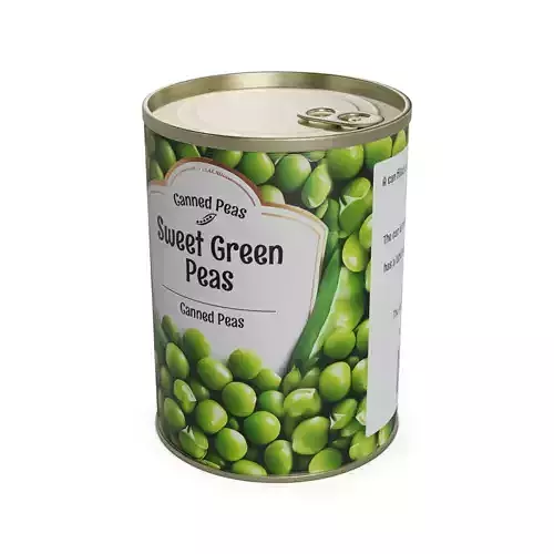 Canned fruits and vegetables Canned Peas
