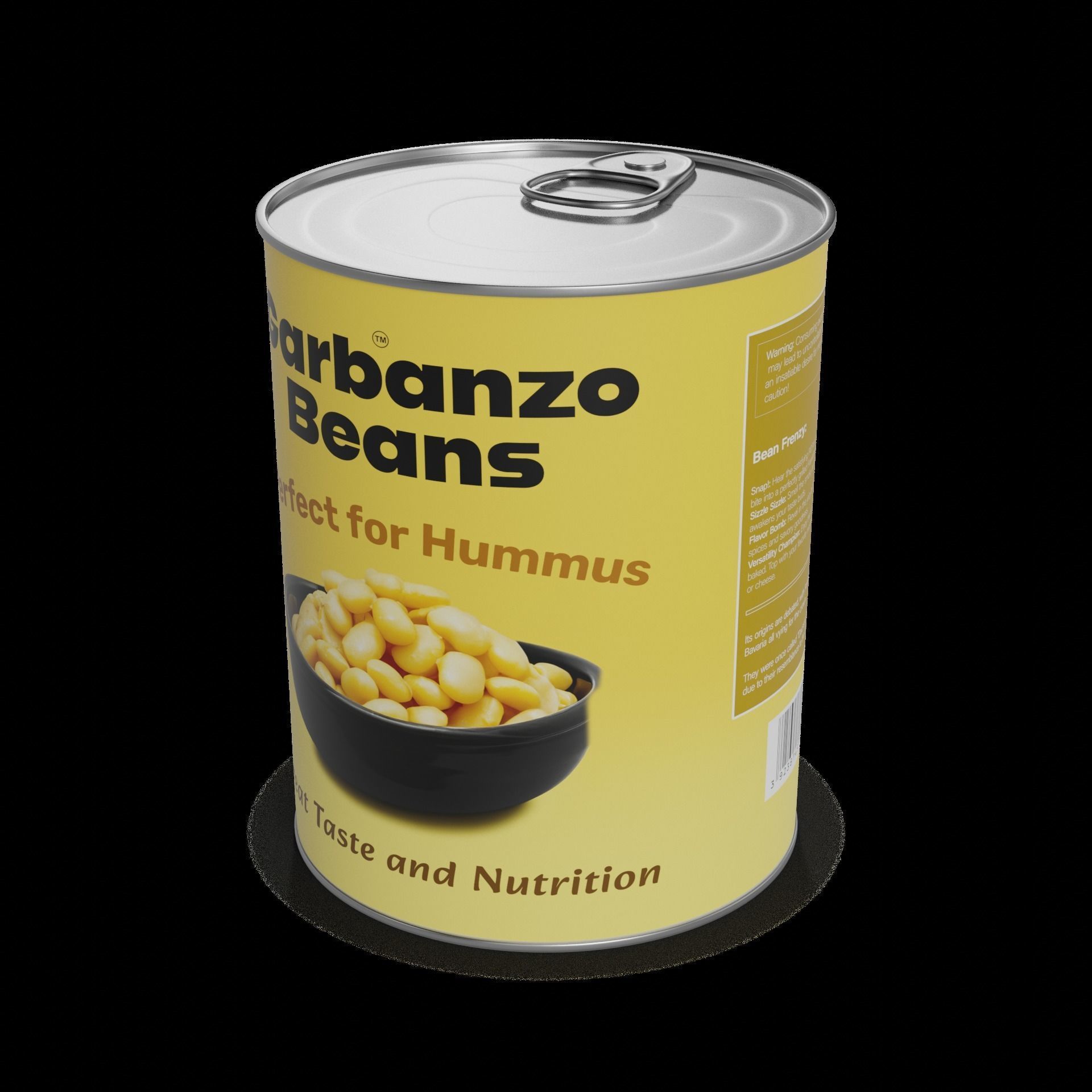 Canned beans Canned Beans 3D model_1