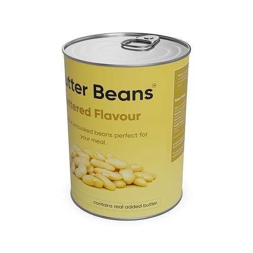 Canned beans Canned Beans 3D model