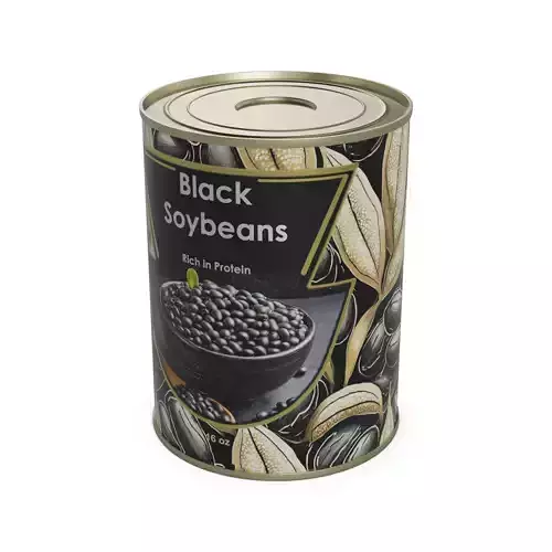 Canned beans Canned Beans Free low-poly 3D model