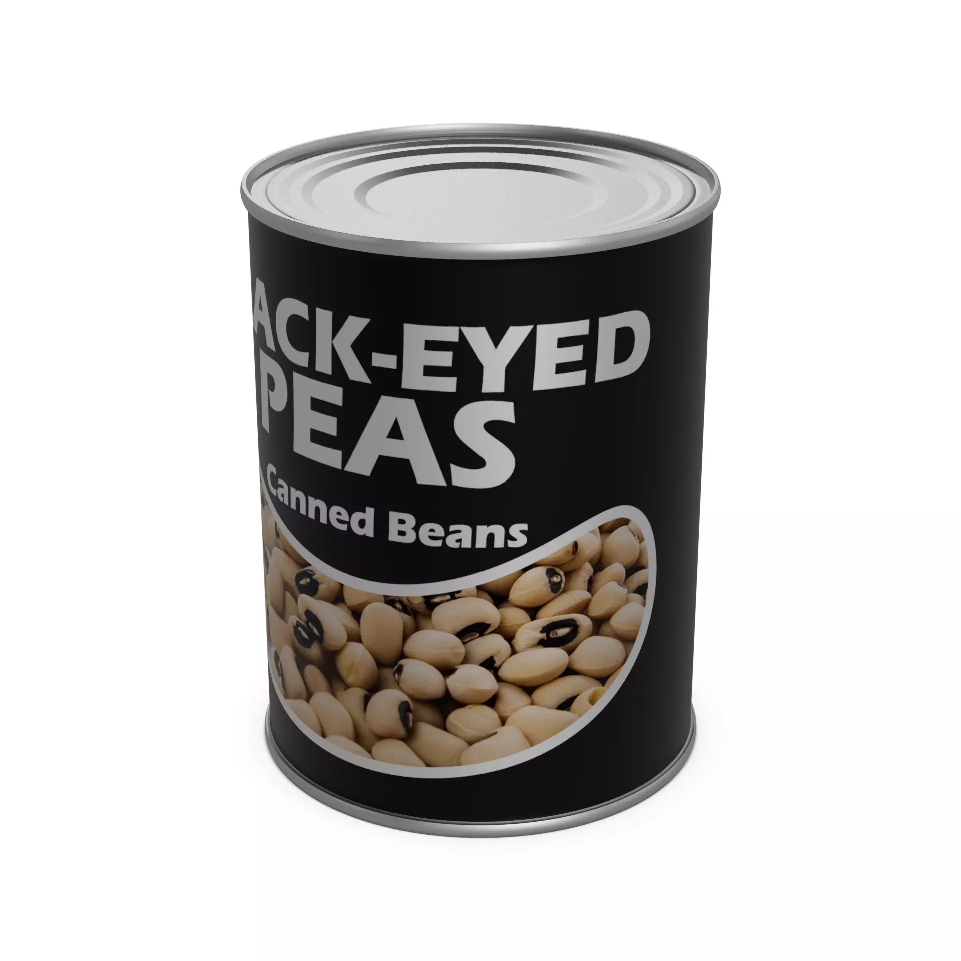 Canned beans Canned Beans Low-poly 3D model