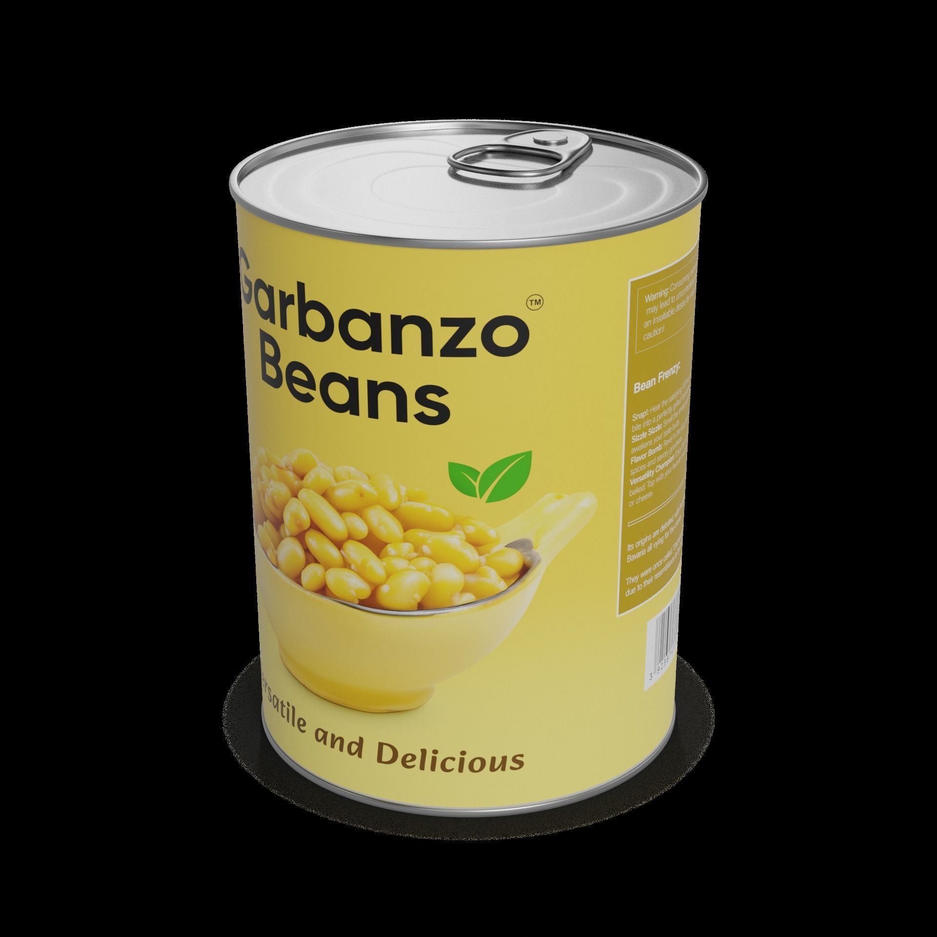Canned beans Canned Beans 3D model_1