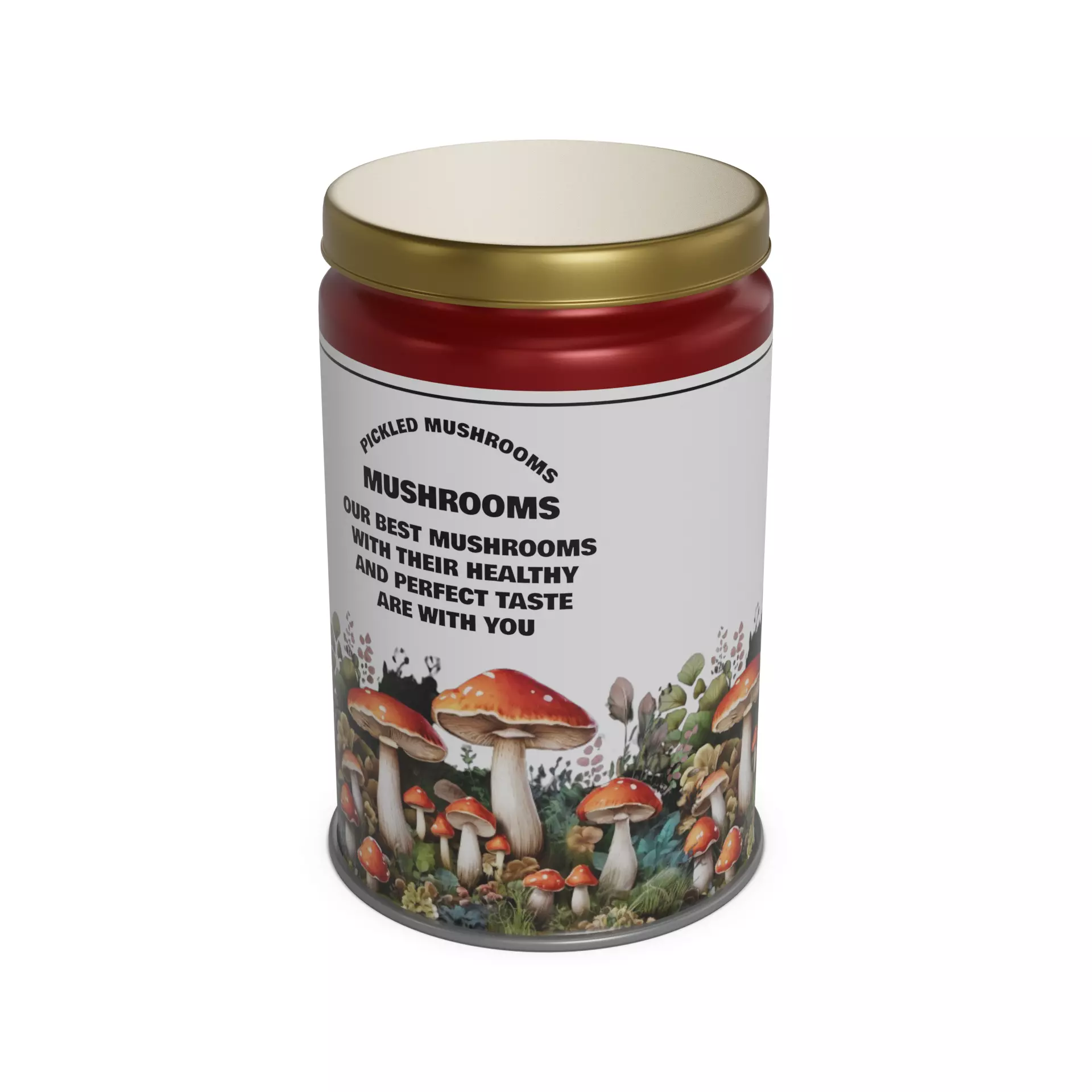 Pickled mushrooms Pickled Mushrooms Low-poly 3D model