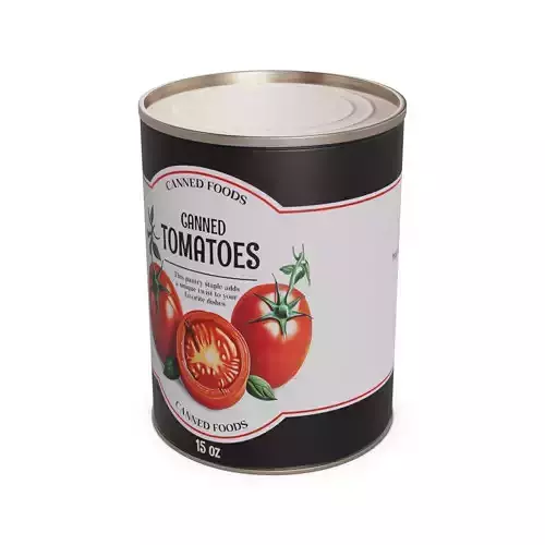 Canned tomatoes Canned Tomatoes 3D model
