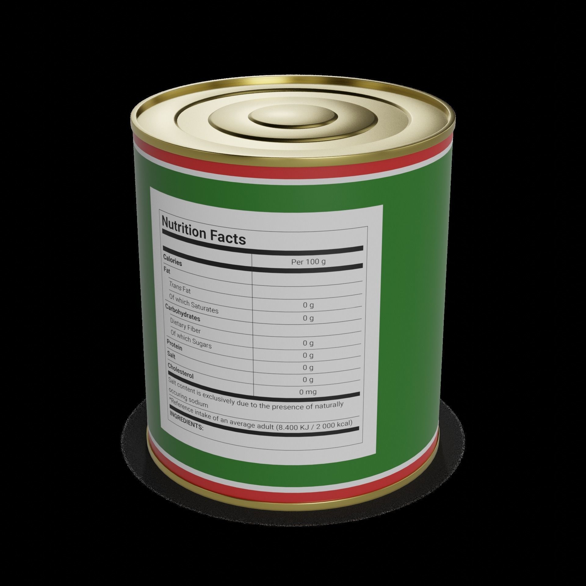 Canned tomatoes Canned Tomatoes Low-poly 3D model_1