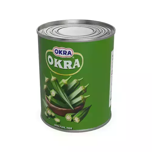 Other preserved vegetables and mixtures Canned Okra