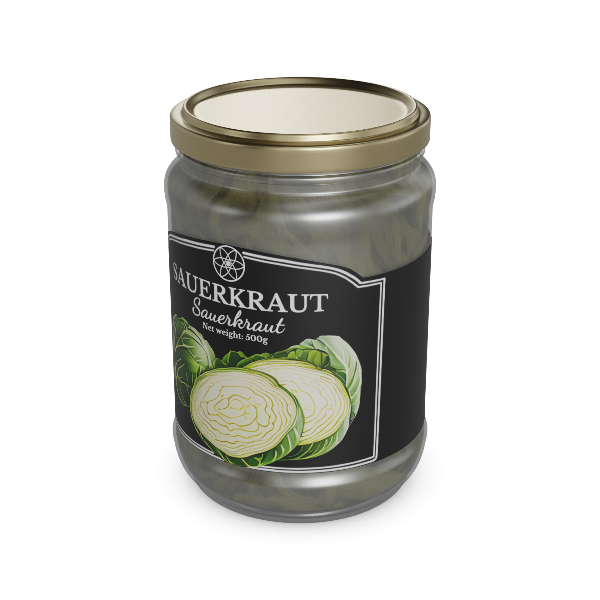  Canned Sauerkraut 3D model_2