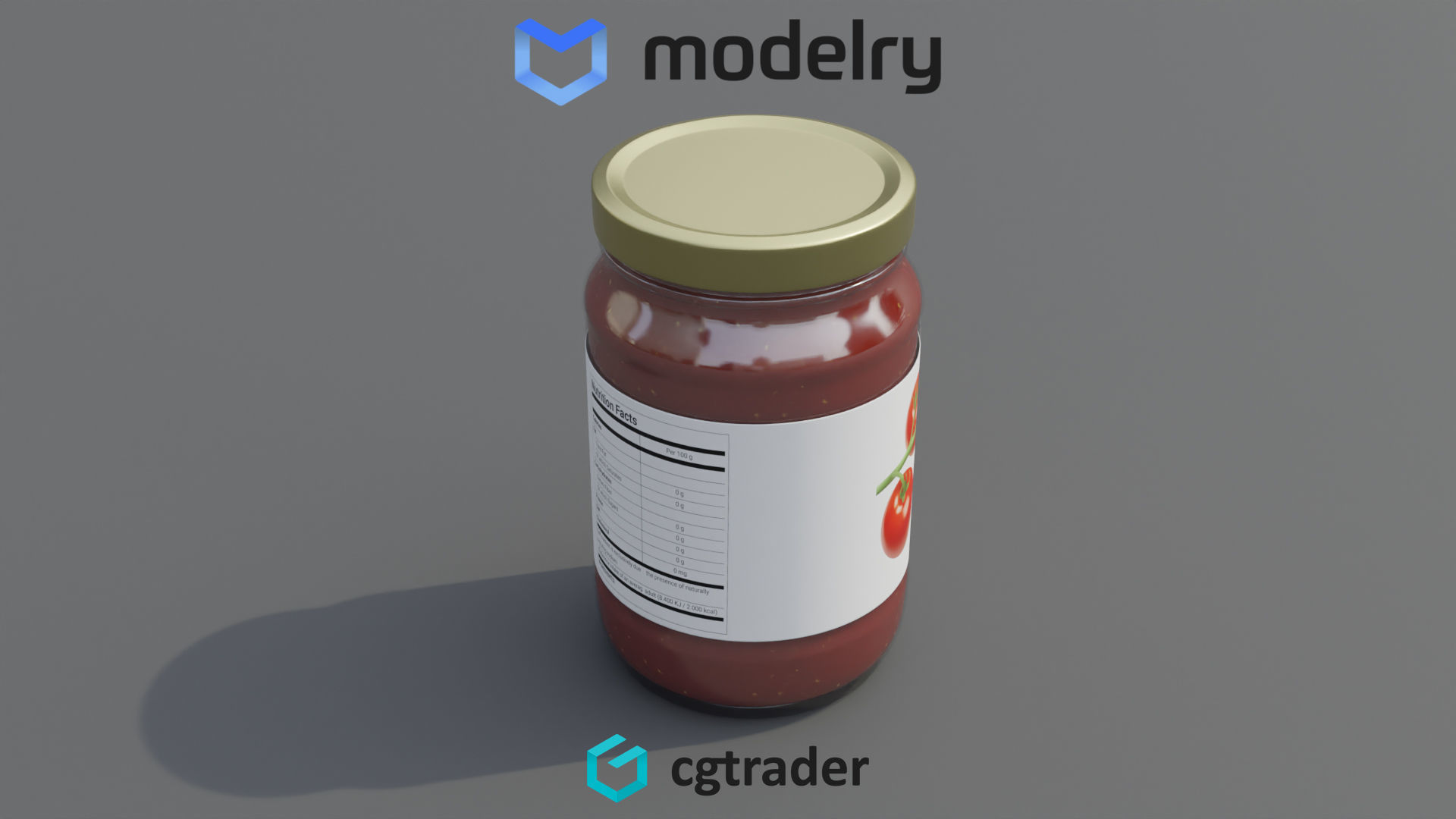  Canned Salsa 3D model_1