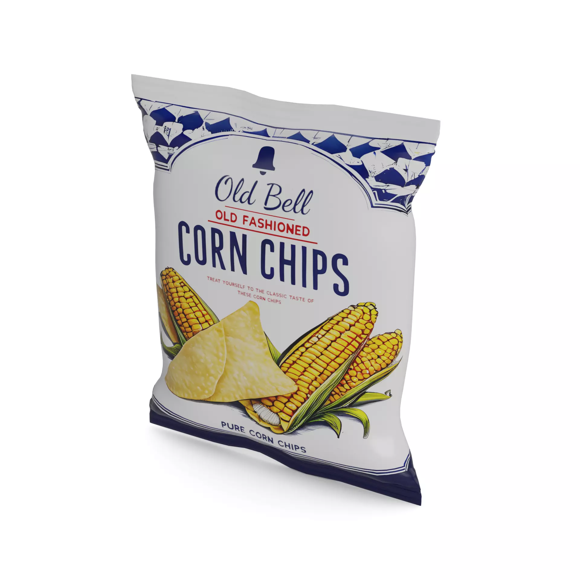 Corn chips Corn Chips Low-poly 3D model_0