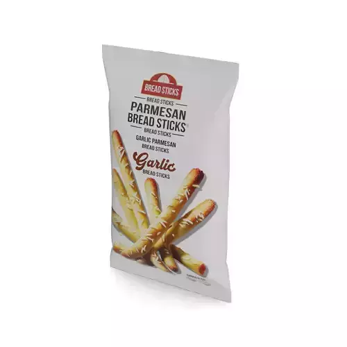 Fried bread and bread chips Garlic Parmesan Breadsticks