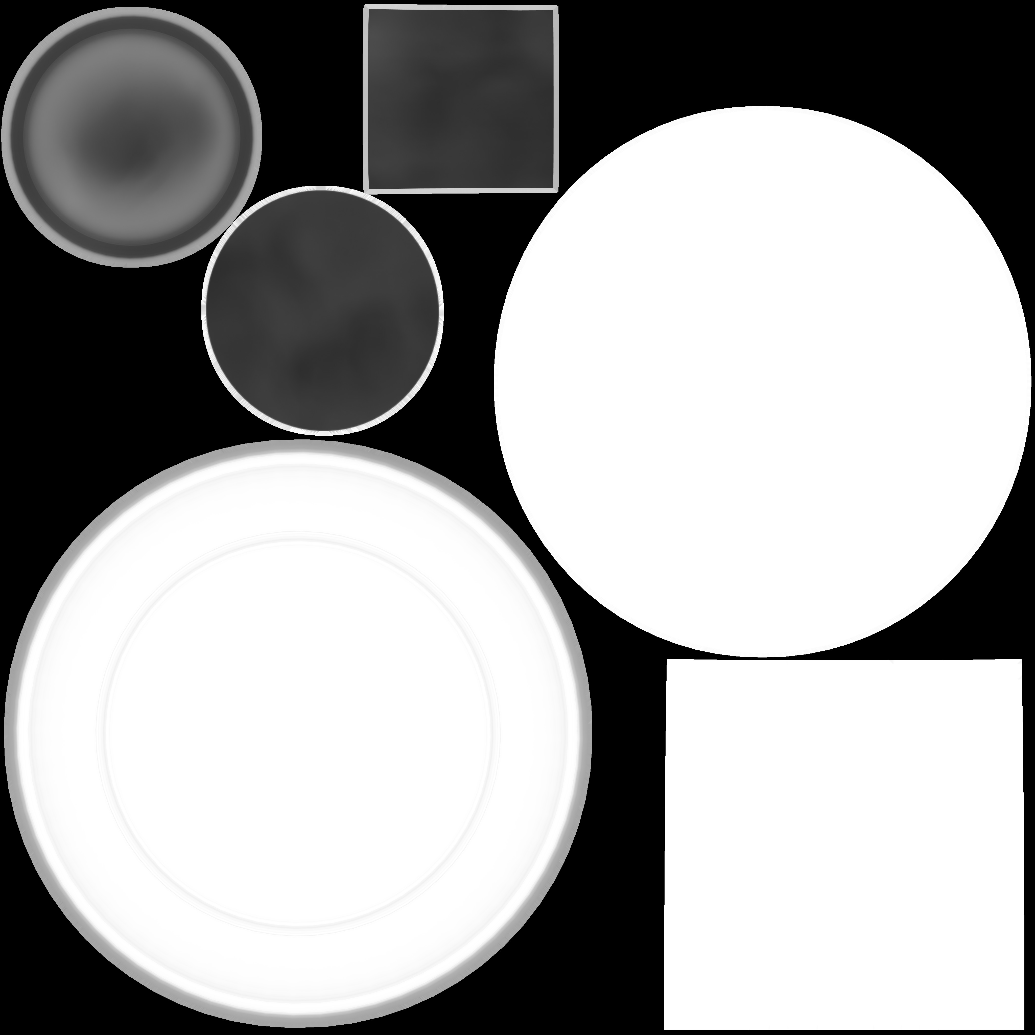 Fried bread and bread chips Pretzels 3D model_16