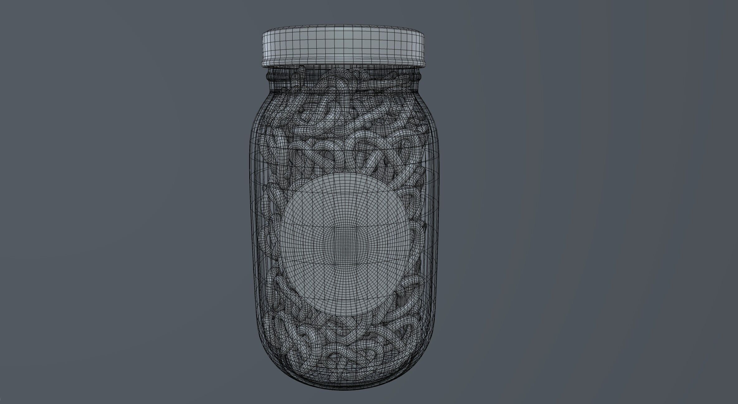 Fried bread and bread chips Pretzels 3D model_9