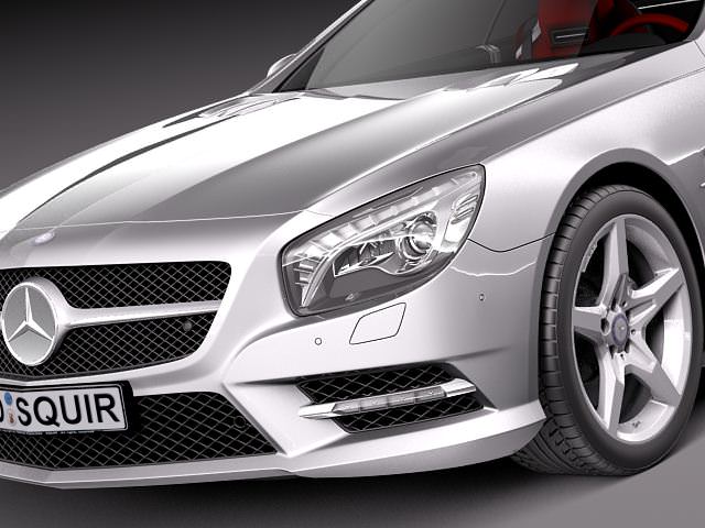 Mercedes-Benz SL-Class 3D model_1