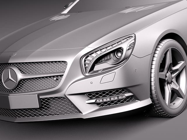 Mercedes-Benz SL-Class 3D model_11