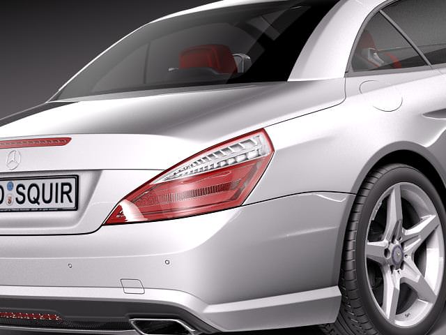 Mercedes-Benz SL-Class 3D model_3